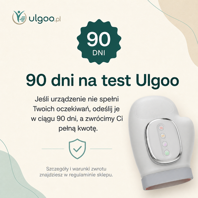 ulgoo masażer dłoni ZESTAW